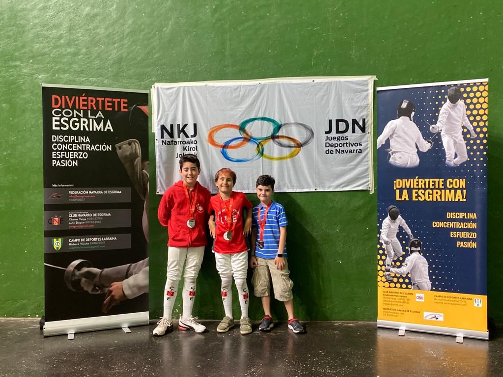 Celebrada la final Juegos Deportivos de Navarra de Espada y Florete M13 y M17, y Torneos M9